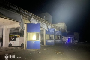 Росіяни вдруге за тиждень пошкодили пожежну частину у Селидовому