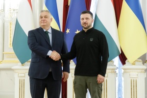 ゼレンシキー宇大統領、オルバーン・ハンガリー首相と第２回「平和サミット」の準備につき協議