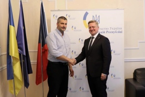 Посол у Чехії зустрівся з головою Європейського конгресу українців