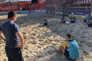 Збірна України з пляжного футболу готується до ігор  у Дивізіоні В Євроліги
