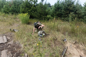 На Чернігівщині знешкодили бойову частину «Шахеда», яка не вибухнула