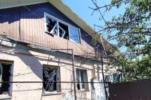 Im Landkreis Nikopol Infrastruktur durch Beschuss beschädigt, es gibt Todesopfer