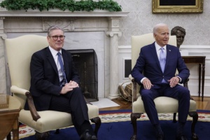 Biden, Starmer reaffirm unwavering support for Ukraine