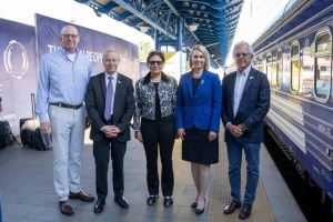 Pritzker arrives in Kyiv alongside CEOs of three U.S. companies