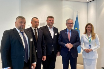 Le Président de l’Assemblée parlementaire du Conseil de l’Europe s’est entretenu avec le Premier Vice-Président de la Verkhovna Rada de l’Ukraine