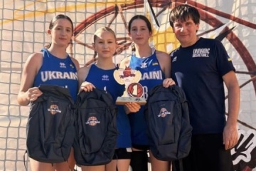 Ukraine's U17 girls' 3x3 basketball team triumphs at tournament in Poland