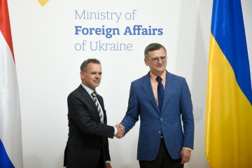 蘭外相、キーウ訪問　「オランダ新内閣はウクライナに追加『パトリオット』を供与する」＝クレーバ宇外相