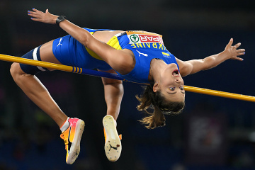2,10 Meter: Ukrainerin Mahutschich stellt Hochsprung-Weltrekord auf