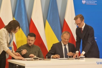 Kyjiw und Warschau unterzeichnen Sicherheitsabkommen