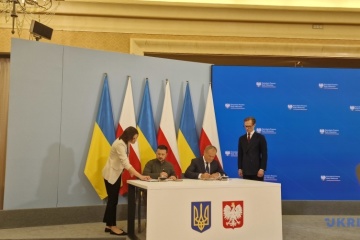 Volodymyr Zelensky et Donald Tusk ont signé un accord de sécurité entre l’Ukraine et la Pologne 