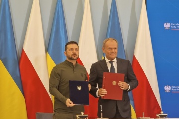ウクライナとポーランド、安保協定を締結
