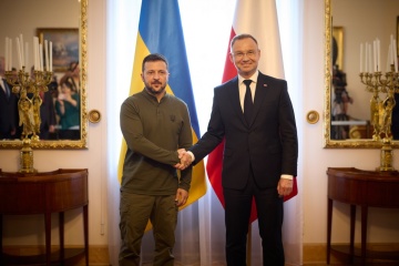 Zełenski i Duda rozmawiali o współpracy obronnej