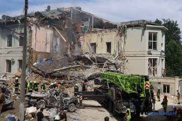 Liashko habla de las consecuencias del ataque a Okhmadyt: Dañados cinco edificios