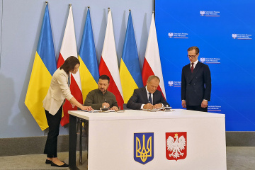 Kijów i Warszawa podpisały porozumienie o bezpieczeństwie
