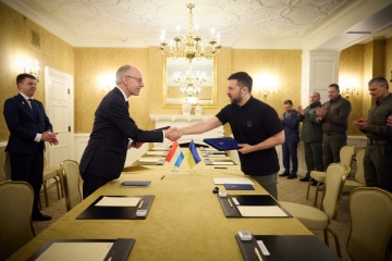 Ukraine und Luxemburg schließen Sicherheitsabkommen