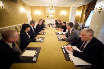 ゼレンシキー宇大統領とショルツ独首相、「パトリオット」供与や戦況につき協議
