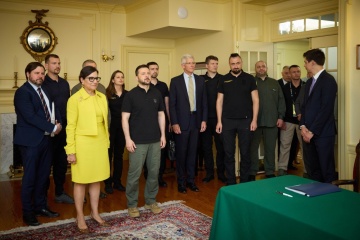 Volodymyr Zelensky a rencontré des représentants d'entreprises de défense américaines 
