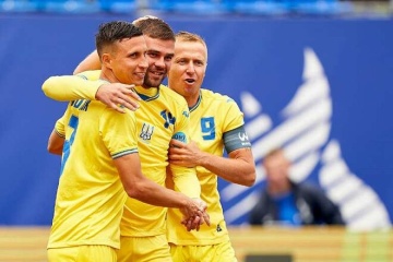 Ukrainians reach Euro Beach Soccer League final after beating Latvia