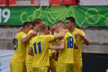 Ukraine’s U-19 football team clinch win over Italy to play in EURO semifinals
