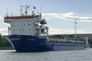 Ukraine confirms strike on Russian ferry in Kavkaz port