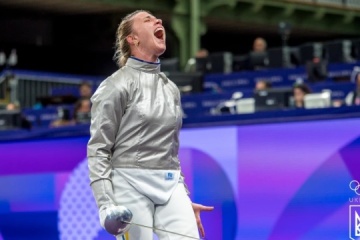 JO 2024 : Olga Kharlan décroche la médaille de bronze au sabre contre la Coréenne Se-bin Choi