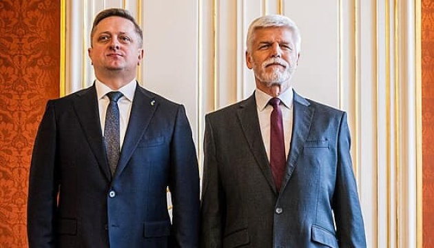 Президент Чехії прийняв вірчі грамоти у нового посла України