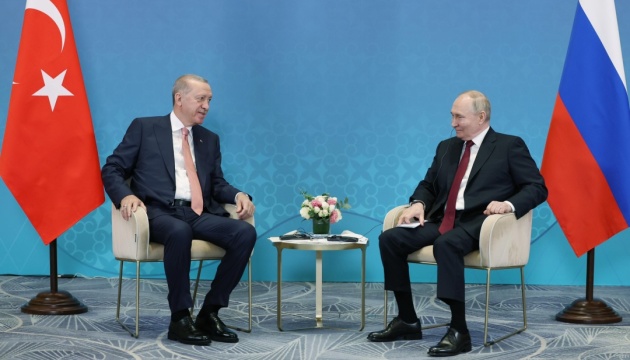 Ердоган запропонував Путіну посередництво для досягнення «справедливого миру» у війні проти України