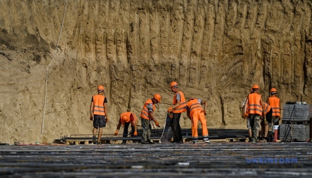 An underground school under construction in Zaporizhzhia / Photo: Dmytro Smolienko / Ukrinform