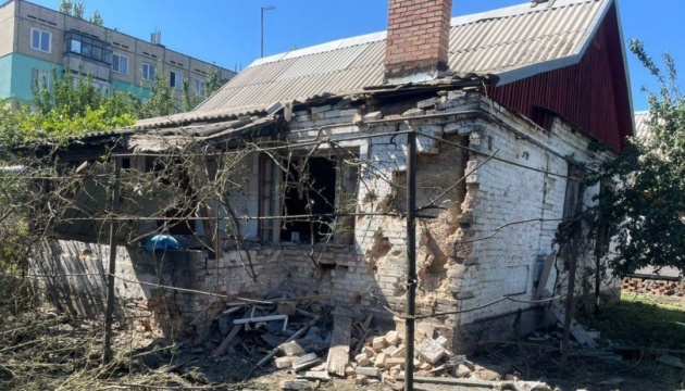 Enemy attacks Nikopol, Pokrovsk community with drones, heavy artillery 