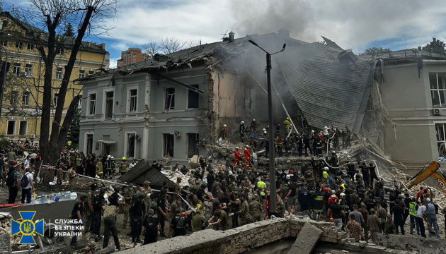 Russia hits Okhmatdyt children's hospital with Kh-101 missile - SBU