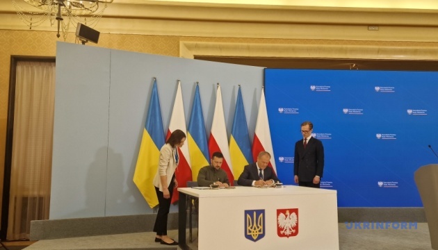 Kyiv y Varsovia firman un acuerdo de seguridad