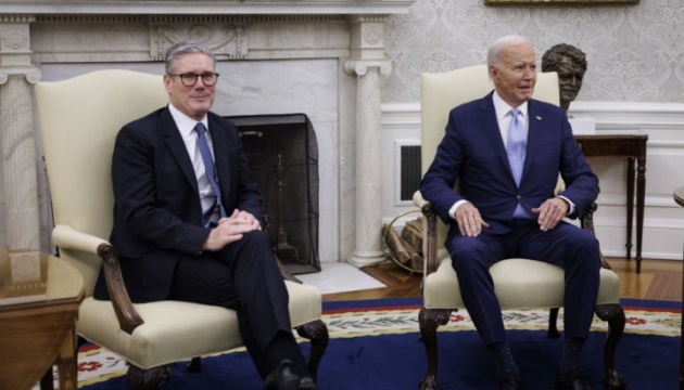 Biden, Starmer to discuss support for Ukraine in Washington