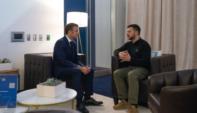 Zelensky, Macron discuss next security package