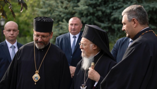 Патріарх Варфоломій написав передмову до книги глави УГКЦ «Послання миру»