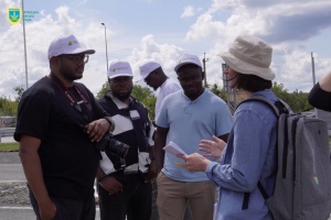 African journalists visit Irpin in Kyiv region