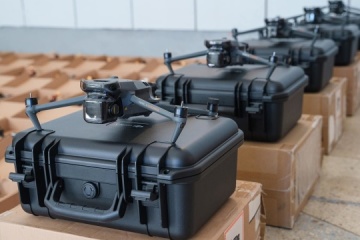 Vinnytsia community transfers FPV drones, quadcopters to Ukrainian defenders