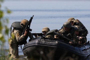 Ukrainian scouts destroy enemy equipment, fortifications on Tendra Spit