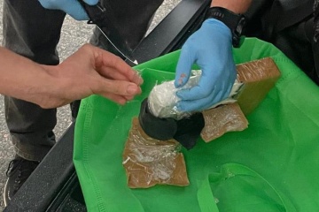 Ukraine’s law enforcers seize batch of imported cocaine disguised as washing powder