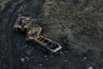 46. Luftsturmbrigade zerstört 15 Stück Militärtechnik in der Ostukraine