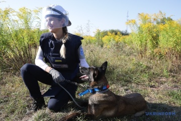 Female K9 teams to join humanitarian demining effort in Ukraine