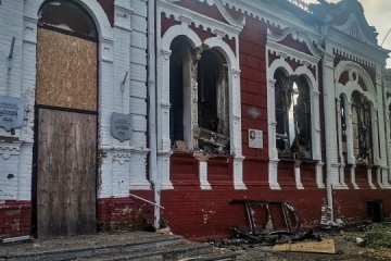 Guerre en Ukraine : Un musée d’histoire locale détruit par des bombardements russes sur Goulyapole 