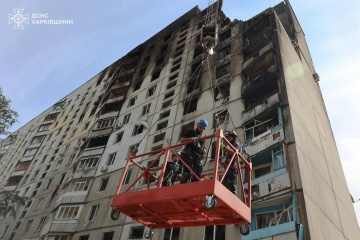 Angriff auf Hochhaus in Charkiw: Sechs Tote, 99 Verletzte 