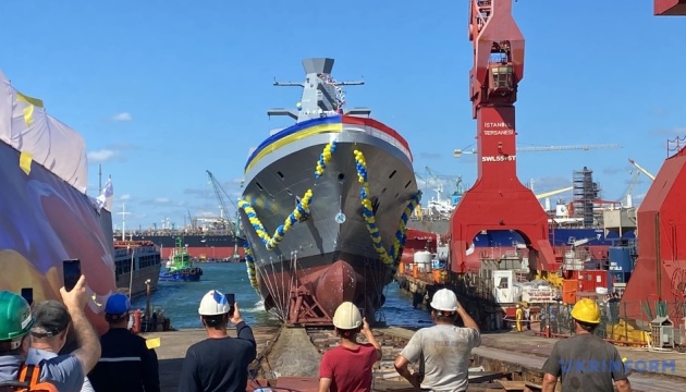 У Стамбулі спустили на воду корвет для України