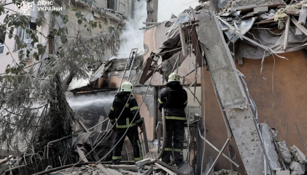 Five people rescued from rubble in Kharkiv