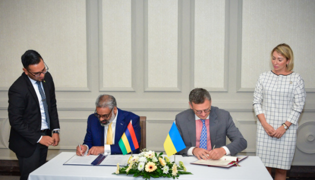 Ukraine, Mauritius sign visa-free agreement