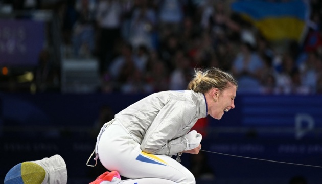 Ukraine’s star fencer Kharlan auctions off Olympic saber raising UAH 10M for Army