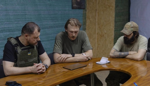 Klymenko held meeting with commanders of National Guard units and brigades in Donetsk region