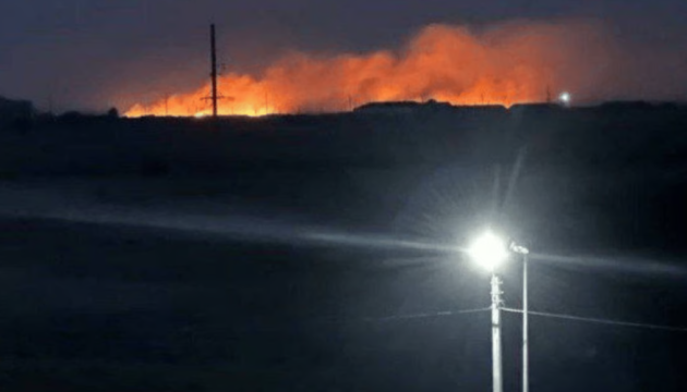 Ukraine’s strike destroys ammo depots with glide bombs at Russia’s Marinovka airfield - source