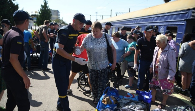 Евакуація залізницею: на Рівненщину прибула найбільша кількість переселенців із Донеччини