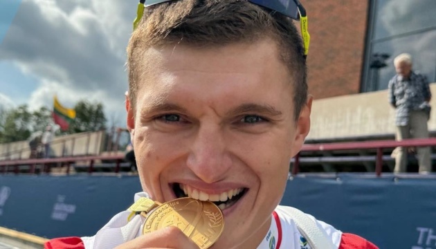 Віталій Мандзин - чемпіон світу з літнього біатлону серед юніорів